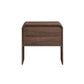 Natalya Bedside Table 1 Drawer Walnut