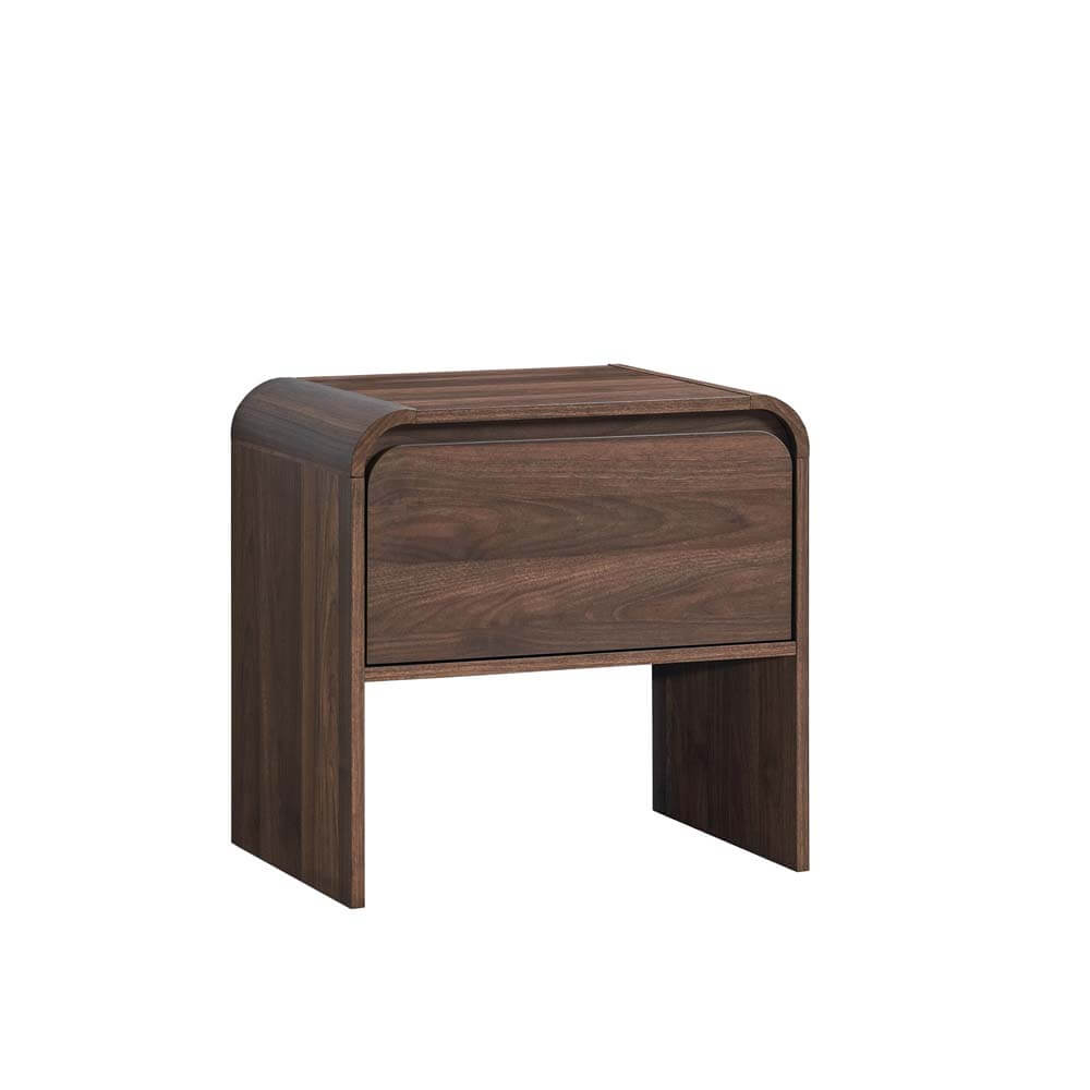 Natalya Bedside Table 1 Drawer Walnut