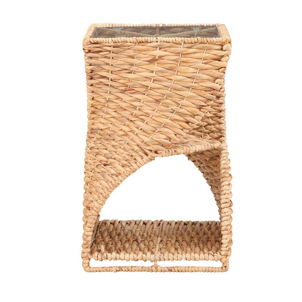 Savannah Side Table Spiral Base woven