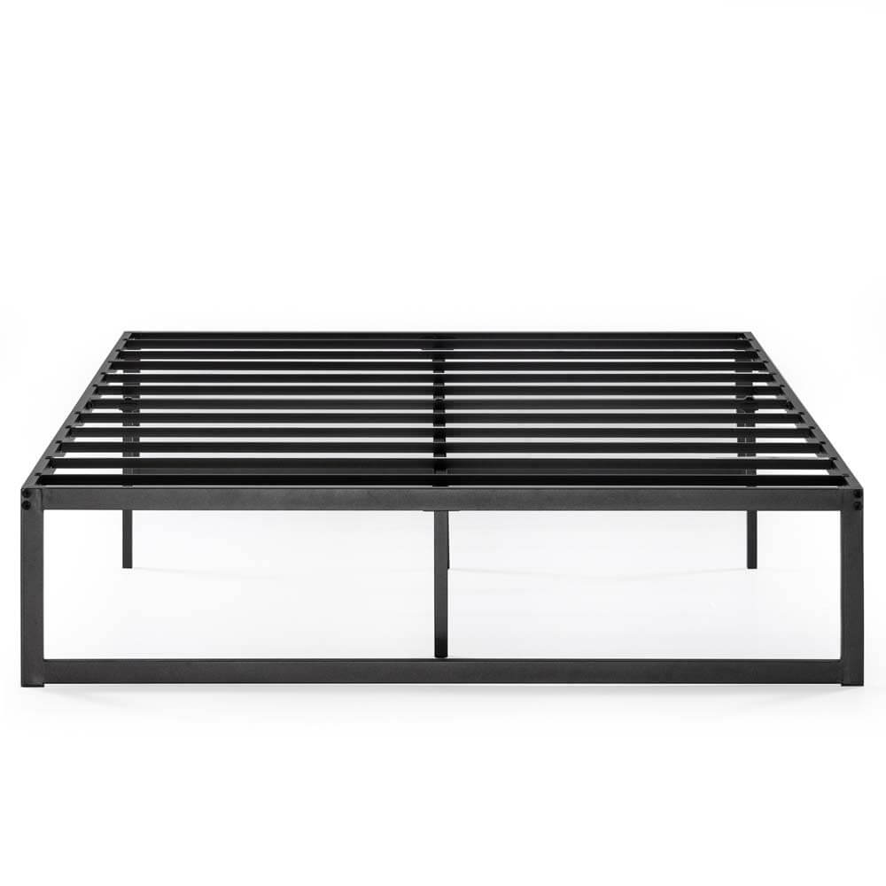 Abel Quick Lock Metal Bed Base Black King