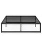 Abel Quick Lock Metal Bed Base Black Queen