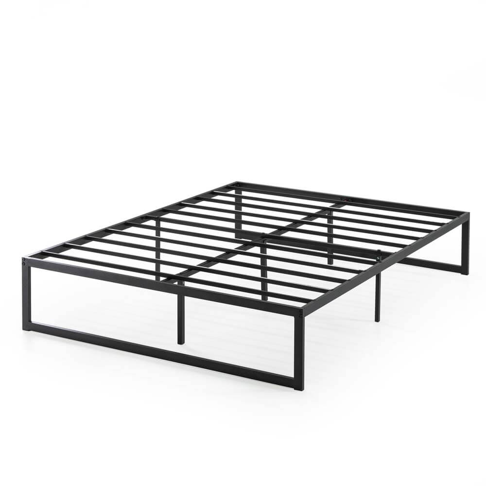 Abel Quick Lock Metal Bed Base Black King Single