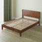 Ritzy Solid Wood King Bed Frame Antique Espresso