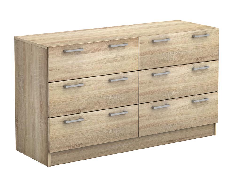 Tribecca 6 Drawer Chest Light Sonomoa Oak